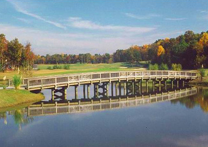 Ford's Colony Golf Course Bridge - James City County, Virginia